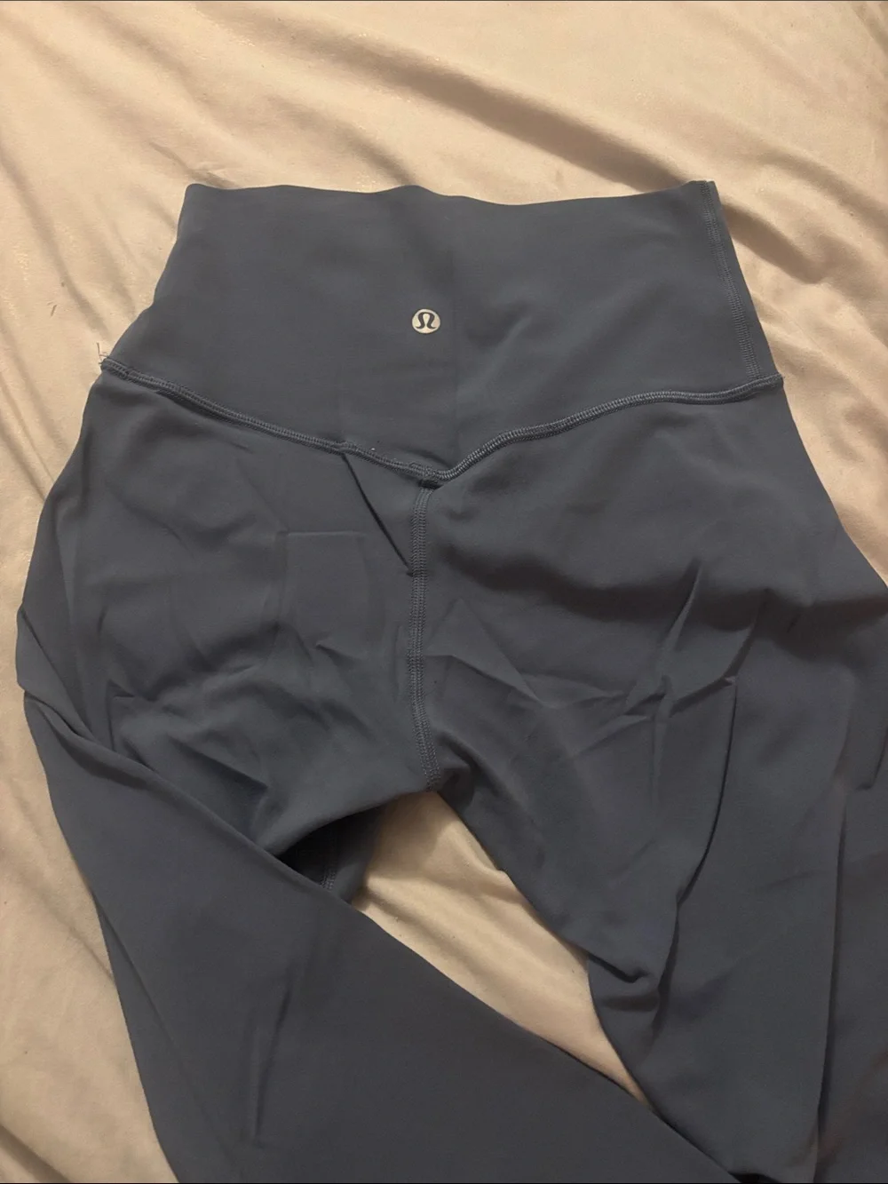 lululemon align 23” size 4 iron blue - Picture 2 of 2